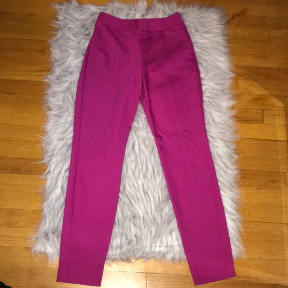 Express hot pink dress pants
